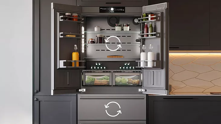 Встраиваемый холодильник-морозильник French Door LIEBHERR ECBNe 8872