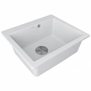 Кухонная мойка Paulmark KANTE 60 WH