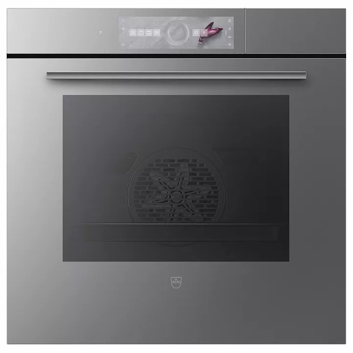 Электрический духовой шкаф с паром V-ZUG CombairSteamer V6000 60 (CS6T-23038 платина)