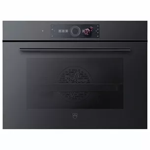 Компактный духовой шкаф V-ZUG Combair V2000 45 (C2T-21048 черное стекло)