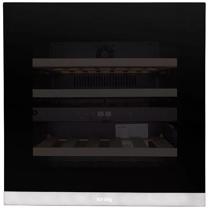 Встраиваемый винный шкаф Korting KFW 604 DB GXN