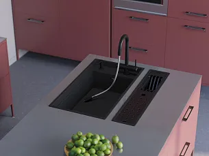 Смеситель для кухни OMOIKIRI Akita-S-GB