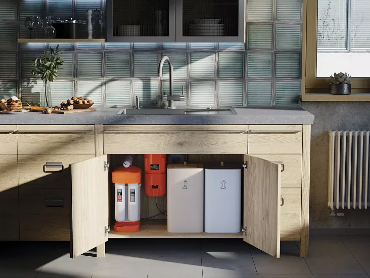 Измельчитель OMOIKIRI Nagare Slim 900