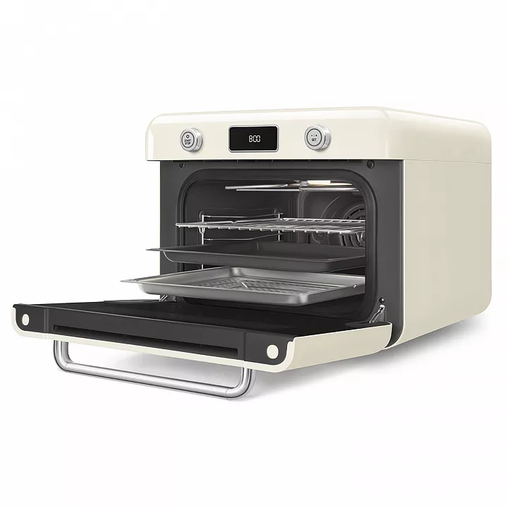 Настольный духовой шкаф с паром SMEG COF01CREU