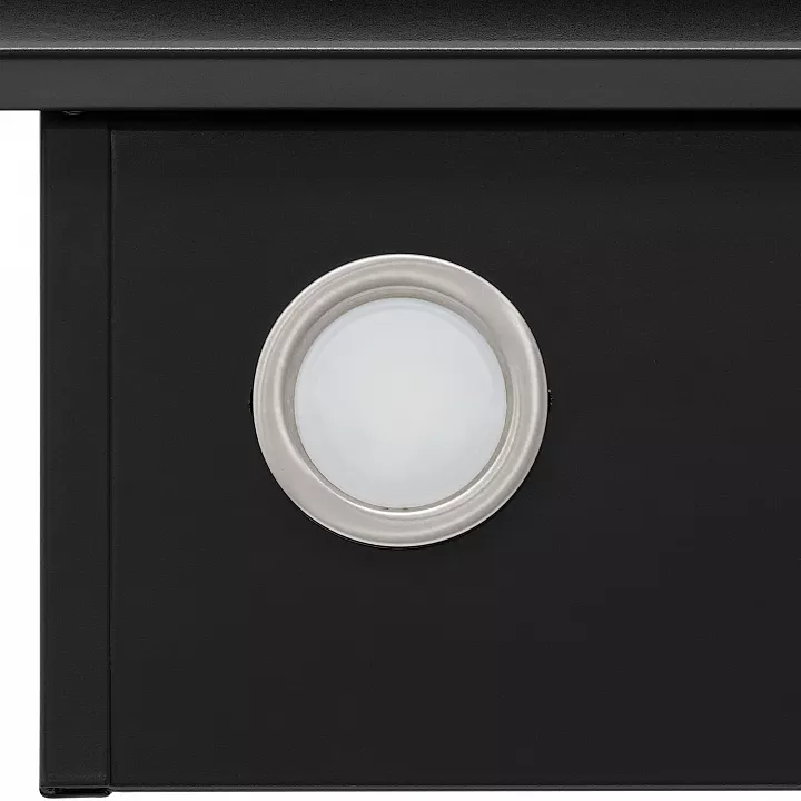 Наклонная вытяжка Krona VIERKANT 600 BLACK PB