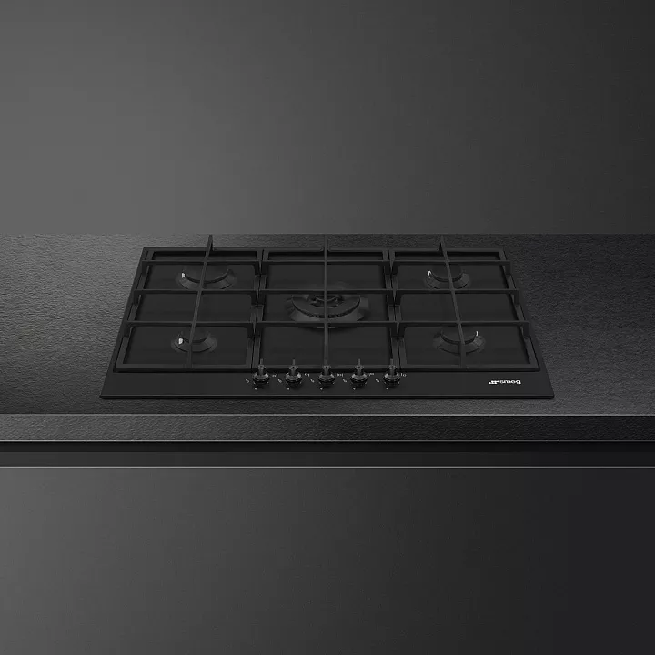 Газовая варочная панель Smeg PX375MB