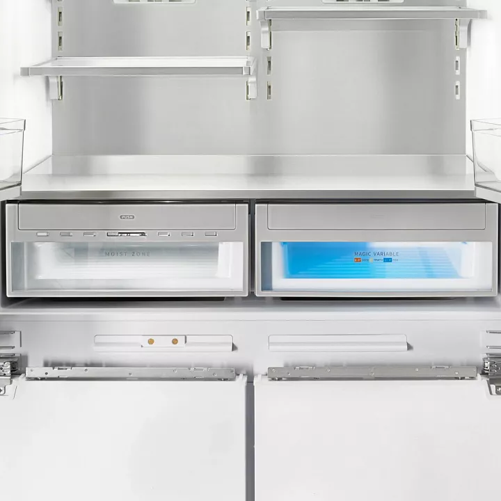 Встраиваемый холодильник-морозильник Cross Door HIBERG S-RFQ 800 W Inverter