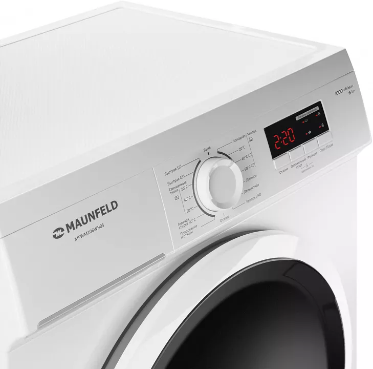Стиральная машина MAUNFELD MFWM106WH05