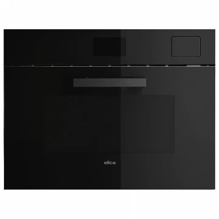 Компактный духовой шкаф с свч и паром Elica VIRTUS COMBI STEAM MW 645 TFT BL MATT