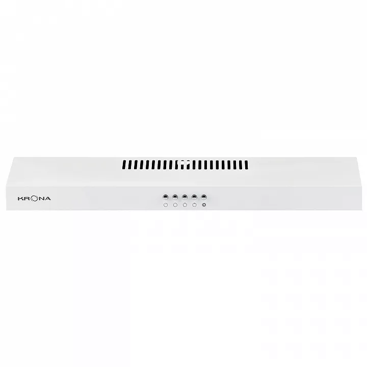 Козырьковая вытяжка Krona ERMINA 600 WHITE PB