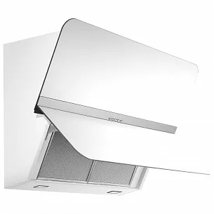 Наклонная вытяжка Falmec FLIPPER 85 P.E. CONO VETRO BIANCO
