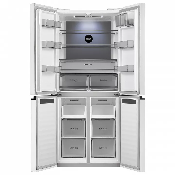 Холодильник-морозильник Cross Door MAUNFELD MFF192NFPW01 Inverter