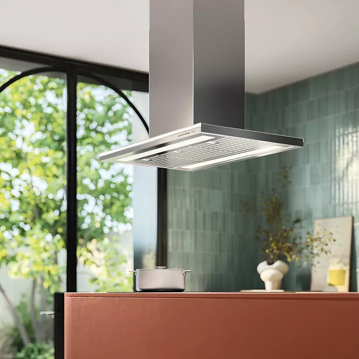 Островная Т-образная вытяжка Falmec LUMEN ISOLA NRS 90