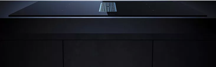 Индукционная варочная панель с вытяжкой Kuppersbusch KMI 9350.0 SR Stainless Steel
