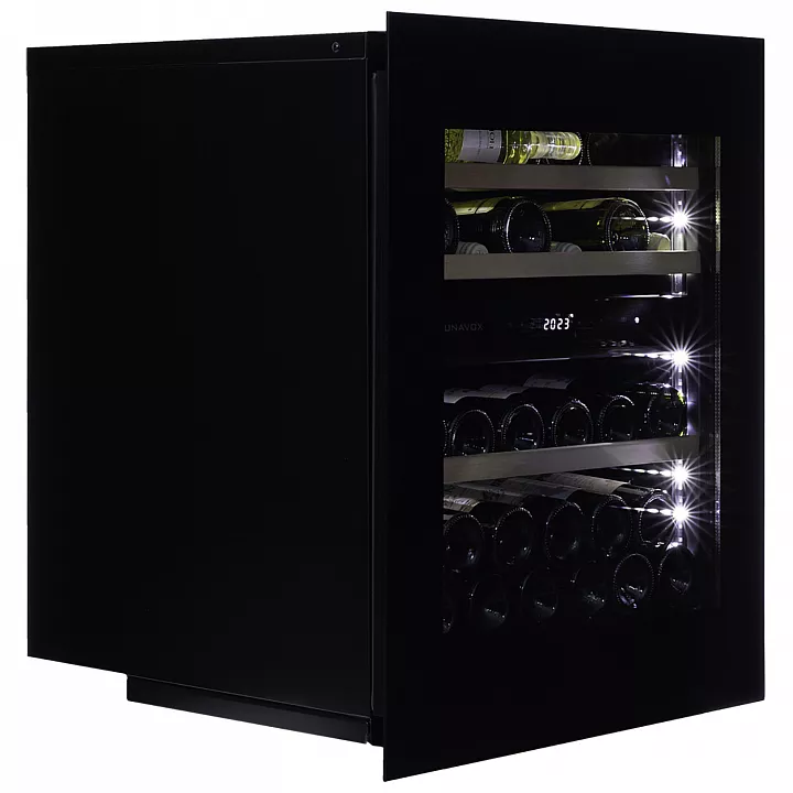 Встраиваемый винный шкаф Dunavox DAVG-32.80DB.TO