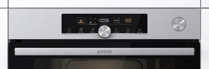 Электрический духовой шкаф с паром Gorenje BSA6747A04X