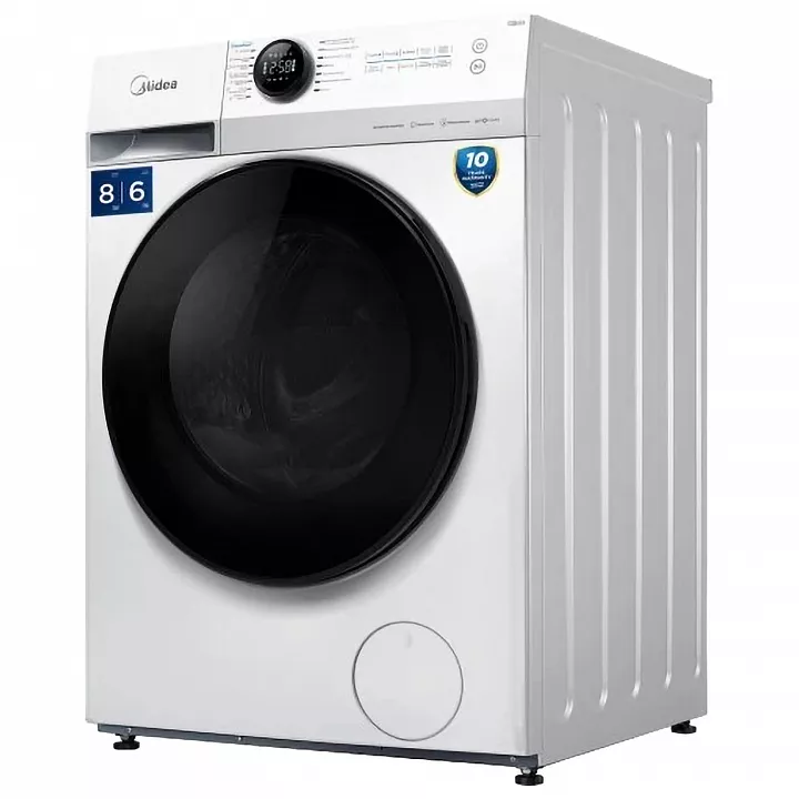 Стирально-сушильная машина Midea MF200D80WBS/W-RU