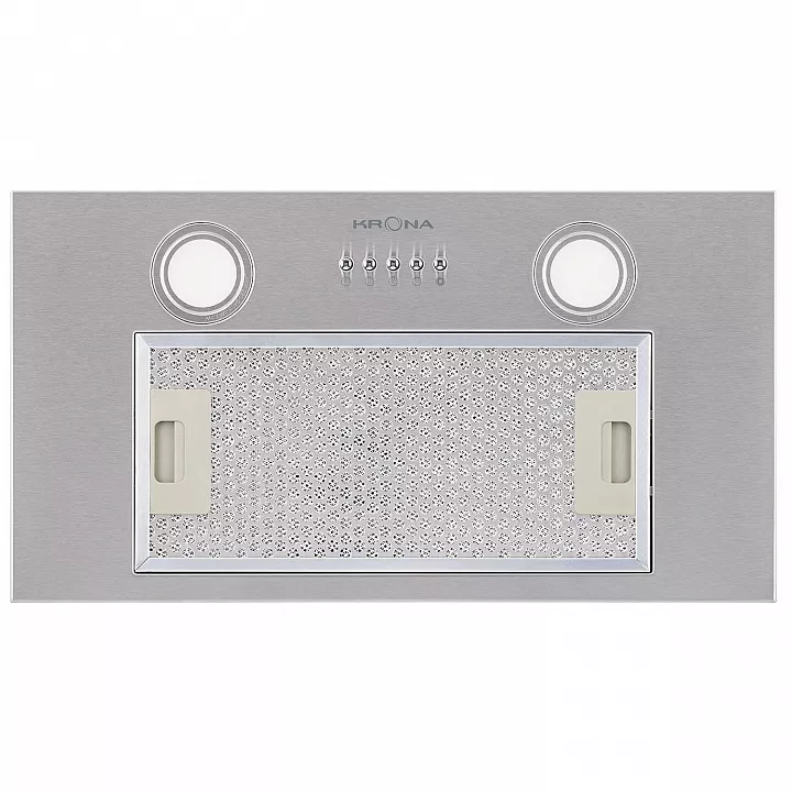 Полновстраиваемая вытяжка Krona SELINA 600 INOX PB