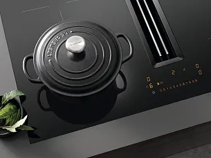 Индукционная варочная панель с вытяжкой Miele KMDA 7473-1 FL Silence