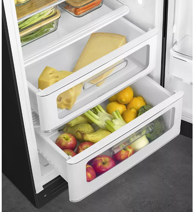 Холодильник-морозильник Smeg FAB28RBL6