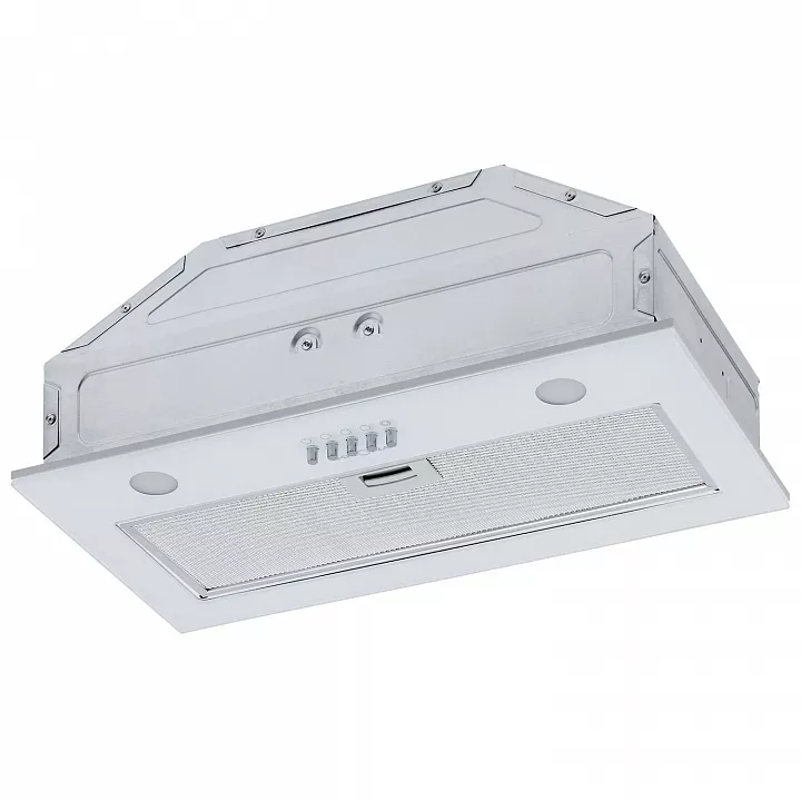 Полновстраиваемая вытяжка Krona KATE 600 GLASS WHITE PB K