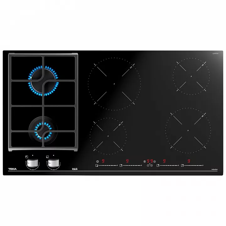 Комбинированная варочная панель Teka HYBRID JZC 96324 ABN BLACK
