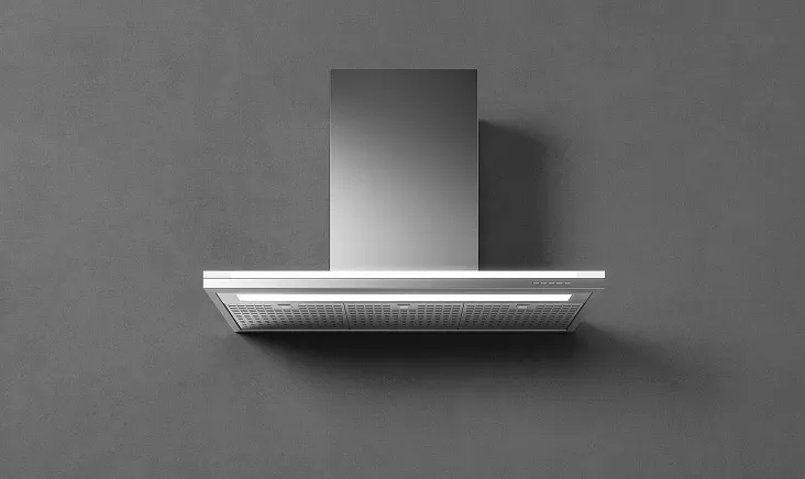 Островная Т-образная вытяжка Falmec LUMEN ISOLA NRS 90