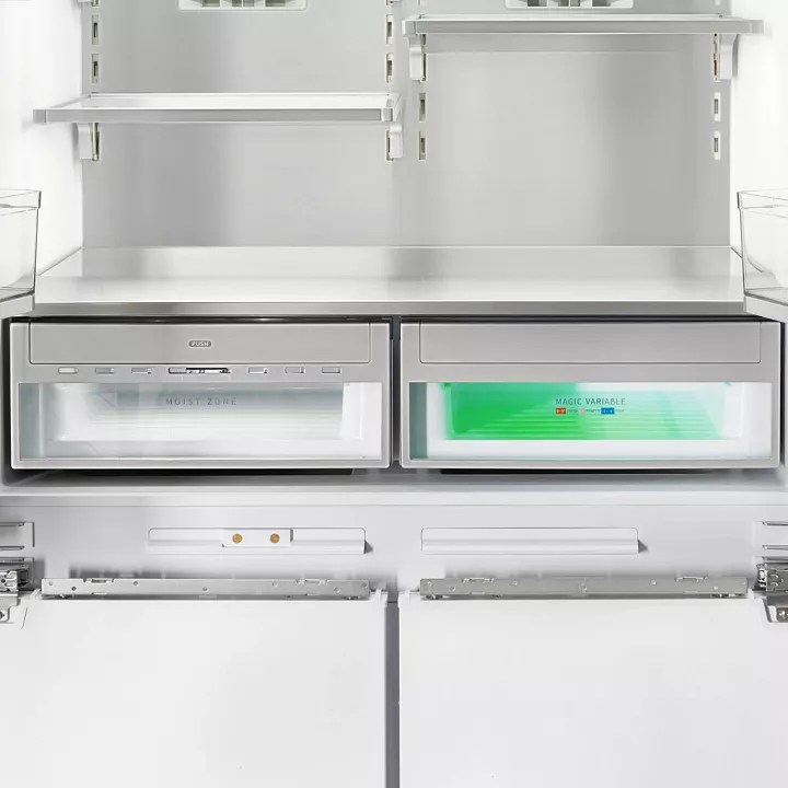Встраиваемый холодильник-морозильник Cross Door HIBERG S-RFQ 800 W Inverter