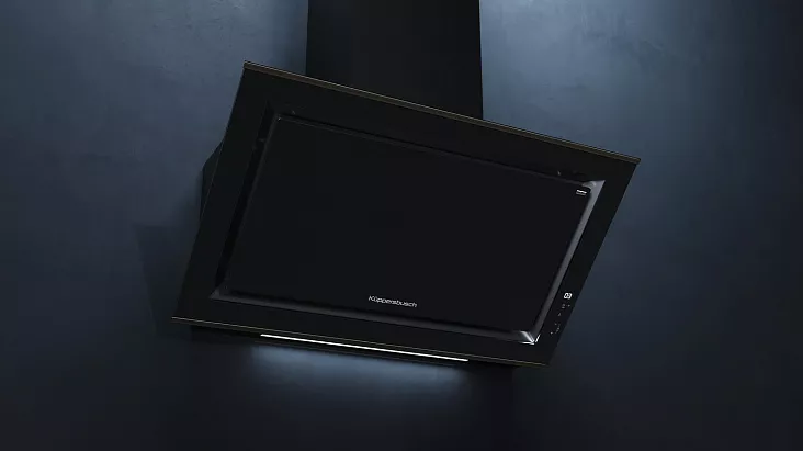 Наклонная вытяжка Kuppersbusch DW 9880.0 S2 Black Chrome