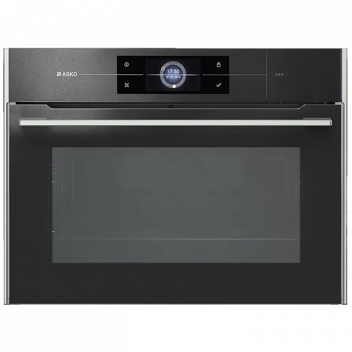 Компактный духовой шкаф с свч и паром Asko OCSM8478G