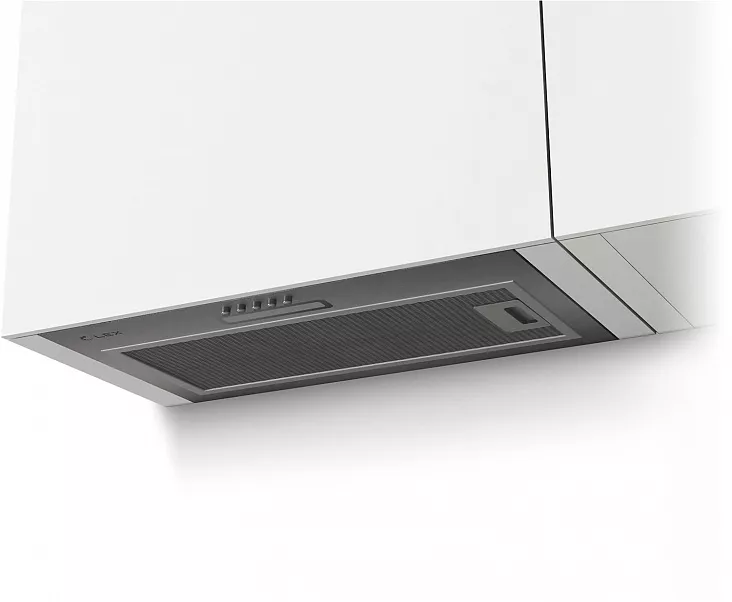 Полновстраиваемая вытяжка LEX GS BLOC LIGHT 600 INOX