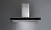 Т-образная вытяжка Falmec LUCE GLASS BLACK 90