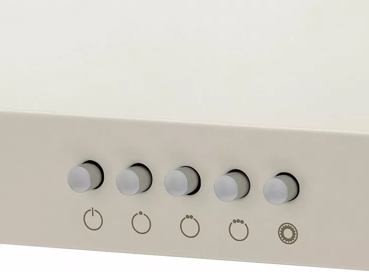 Козырьковая вытяжка Krona ERMINA 600 IVORY PB
