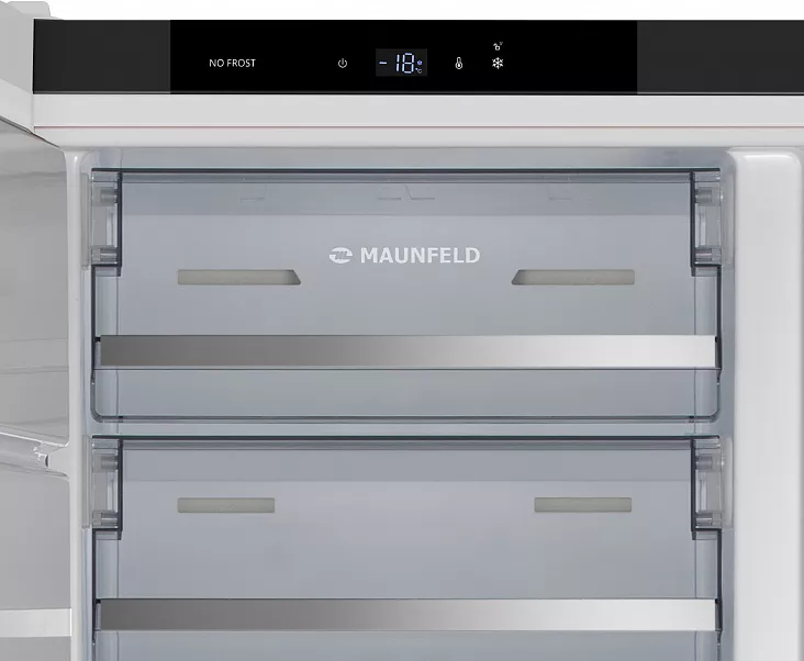 Морозильная камера MAUNFELD MFFR186NFBW Inverter