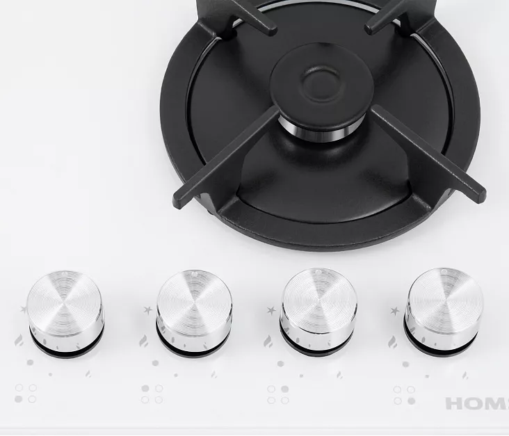 Газовая варочная панель HOMSair HGG641WH