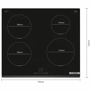 Индукционная варочная панель BOSCH PIE631BB5E