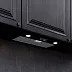 Полновстраиваемая вытяжка Krona KATE 600 GLASS BLACK PB K