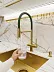 Смеситель для кухни EMAR ЕС - 7024GRN PVD Golden