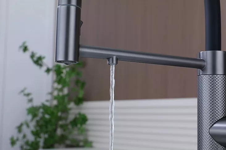 Смеситель для кухни Paulmark GANYMEDE DIAMOND GM
