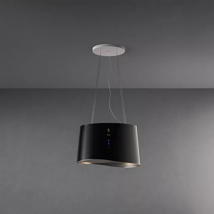 Островная вытяжка Falmec MARE E.ION IS GLASS BLACK 66