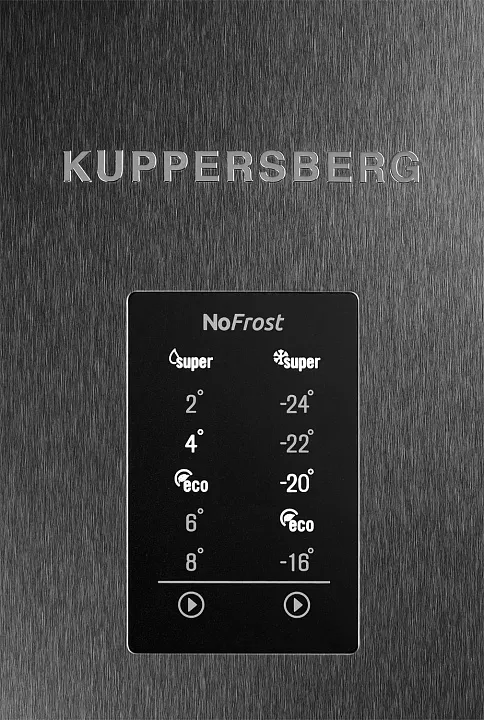 Холодильник-морозильник KUPPERSBERG NRV 192 X
