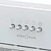 Полновстраиваемая вытяжка Krona KATE 600 GLASS WHITE PB K