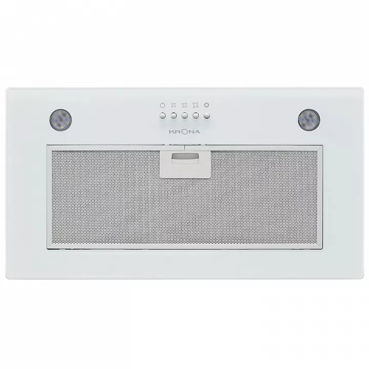 Полновстраиваемая вытяжка Krona ARVEN 500 WHITE PB V2