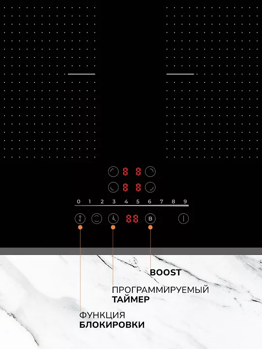 Индукционная варочная панель MILLEN MIH 602 BL