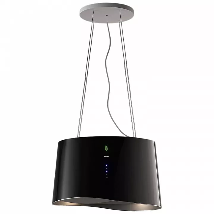 Островная вытяжка Falmec MARE E.ION IS GLASS BLACK 66