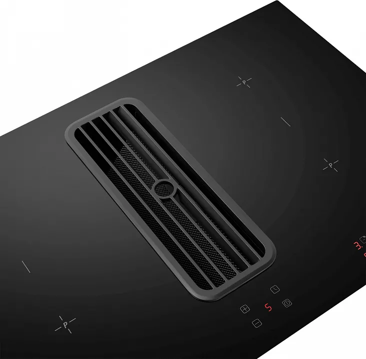 Индукционная варочная панель с вытяжкой MAUNFELD AVSI804SBH