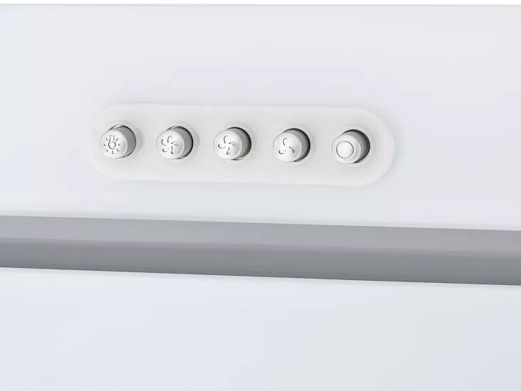 Полновстраиваемая вытяжка HOMSair Crocus Push 52 White