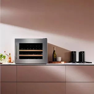 Встраиваемый винный шкаф Dunavox DAB-28.65SS