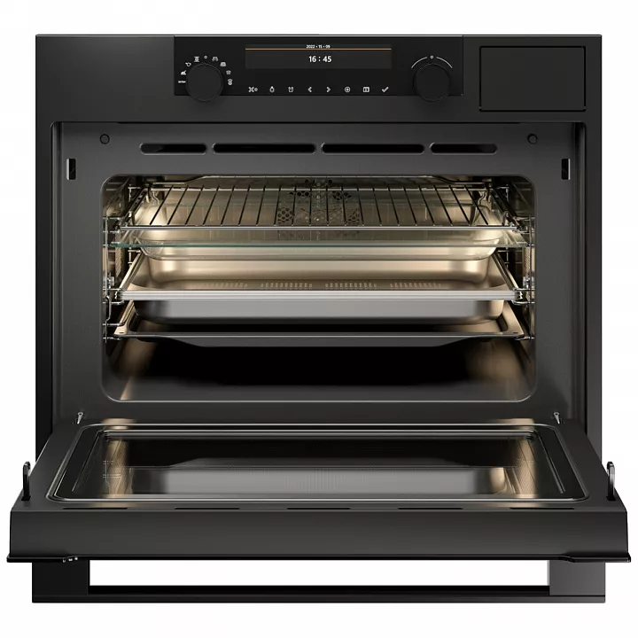 Компактный духовой шкаф с СВЧ и паром Asko OCSM8487A1