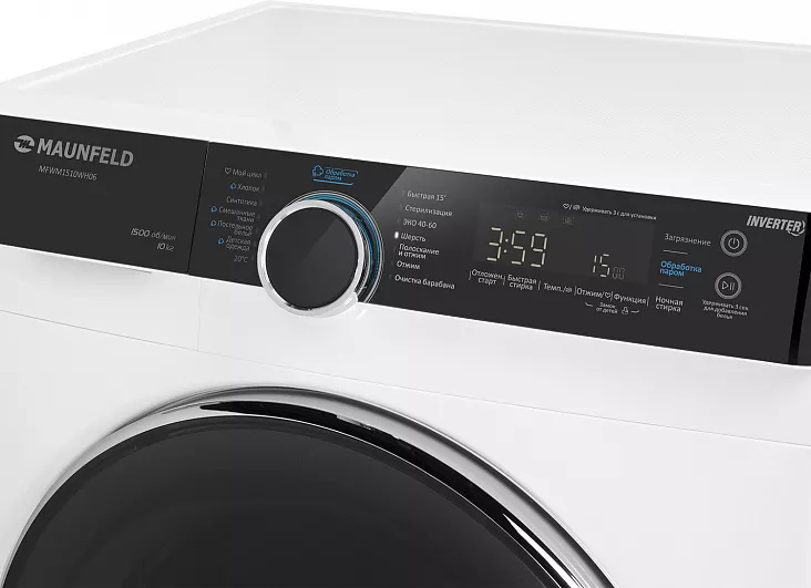 Стиральная машина MAUNFELD MFWM1510WH06